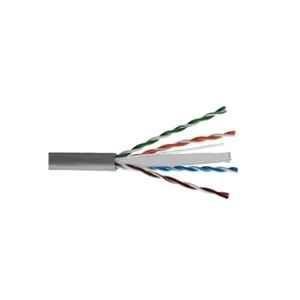 Eonsecure 0.51mm 24AWG Indoor Copper CAT6 UTB LAN Cable, ESTS24ACAT6L100, Length: 100 m