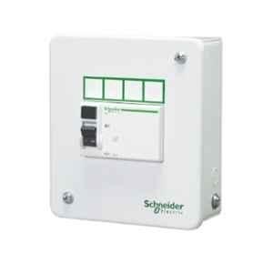 Schneider Acti9 Single Door Distribution Board with Metal Enclosure & 2 Modules, A9HMES02