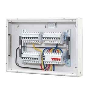 Schneider Acti9 12 Ways Single Door TPN Distribution Board, A9HTNS12