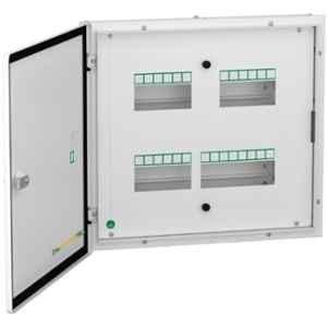 Schneider Acti9 6 Ways Metal Double Door TPN PPI Distribution Board, A9HTPI06
