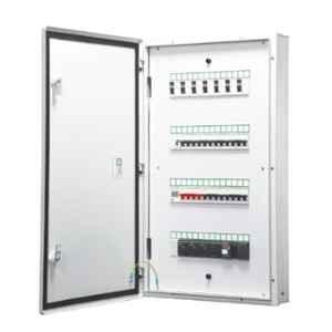 Schneider Acti9 Flexi 4 Tier Double Door Metal Distribution Board with 40 Modules, A9HFD440DD