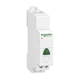 Schneider Acti9 iIL 110-230VAC Green Single Indicator Light, A9E18321
