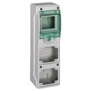 Schneider Kaedra Polymer Socket Mini Enclosure for Power Outlet, 13176