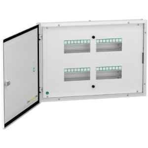 Schneider Acti9 8 Ways Metal Double Door TPN PPI Distribution Board, A9HTPI08