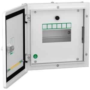 Schneider Acti9 6 Ways Metal Double Door SPN Distribution Board, A9HSND06Z