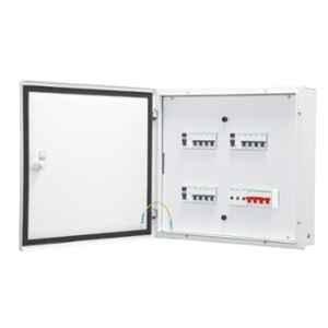 Schneider Acti9 8 Ways Metal Double Door TPN Distribution Board, A9HTND08
