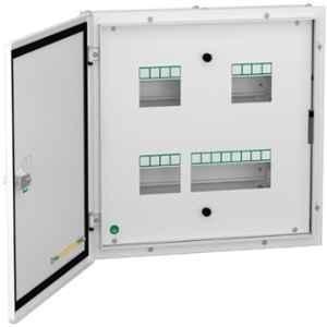 Schneider Acti9 4 Ways Metal Double Door TPN Distribution Board, A9HTND04Z